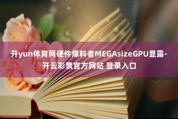 开yun体育网硬件爆料者MEGAsizeGPU显露-开云彩票官方网站 登录入口